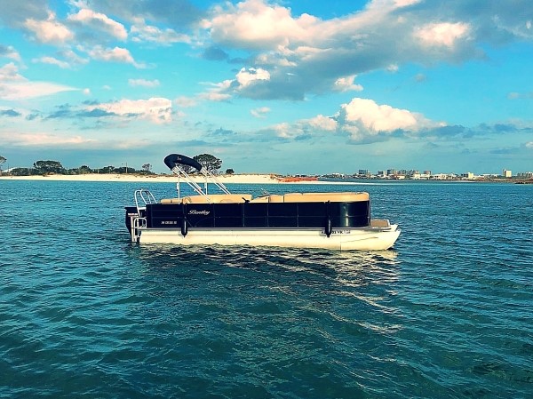 luxury pontoon boat rentals orange beach